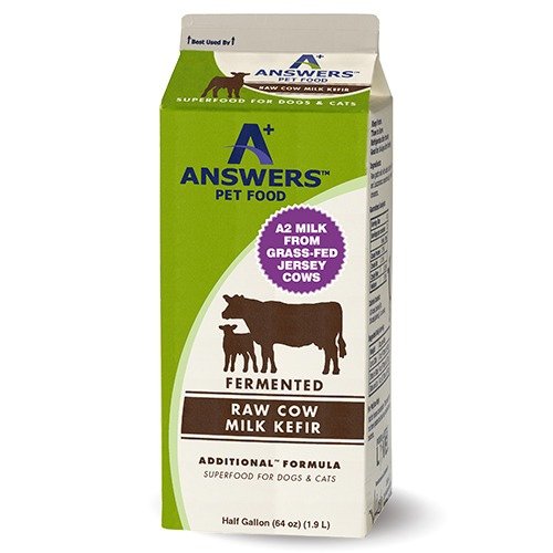 answers pet food cow milk kefir