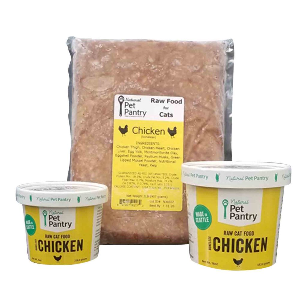 Natural Pet Pantry Chicken Raw Cat Food