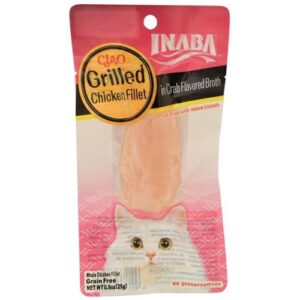 inaba ciao grilled chicken cat treat 0.9 oz