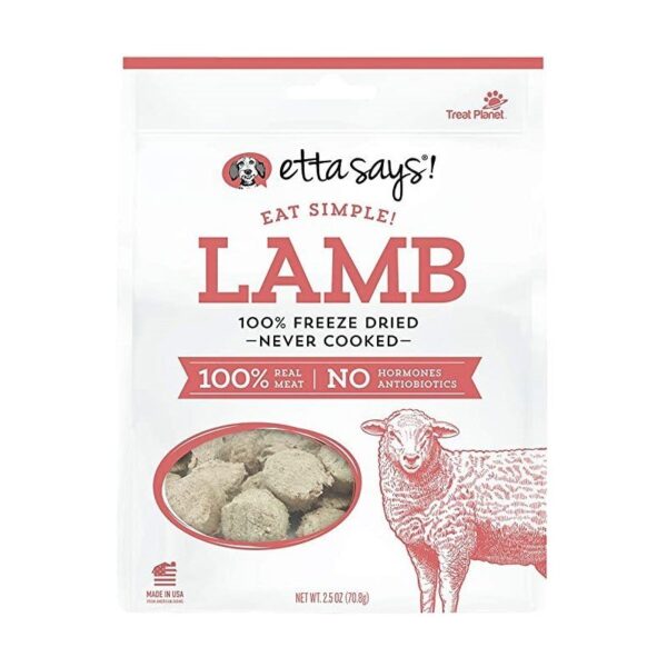 etta says lamb dog treats 2.5 oz