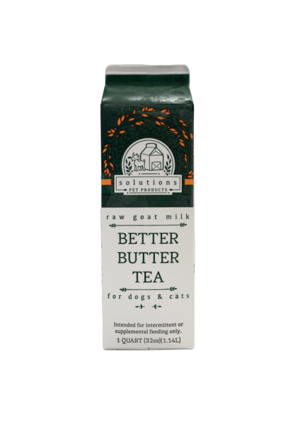 solutions pet products better butter tea pint