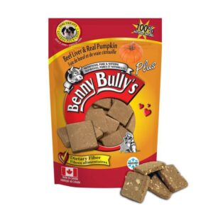 benny bullys beef liver w/ pumpkin 2.1 oz.