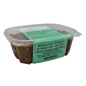 natural pet pantry venison boneless raw dog food