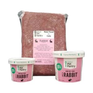 natural pet pantry rabbit with bone raw cat food