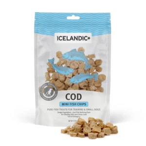 icelandic mini cod chips treats 2.5 oz